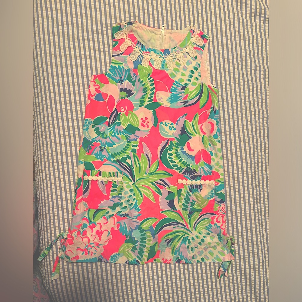 Lilly Pulitzer girls size 6 shift dress